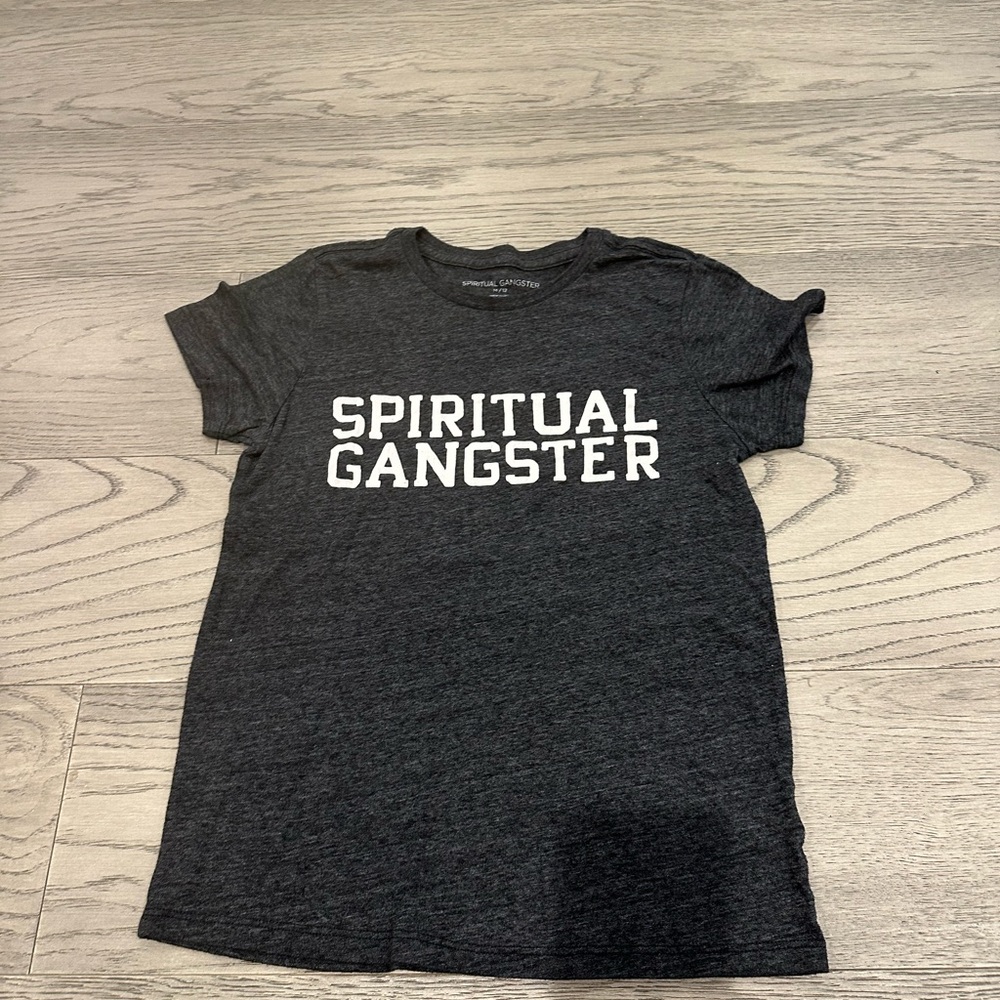 Spiritual Gangster Gray Short Sleeve Tee
